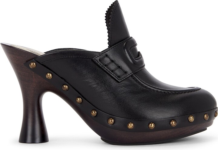 Burberry Potter Mule in Black