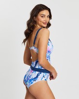 Thumbnail for your product : Aqua Blu Australia - Women's Blue One-Piece Swimsuit - Magnolia DD-E One-Piece - Size One Size, 18 at The Iconic