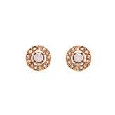 Thumbnail for your product : Melissa Odabash Rose Gold Opal Crystal Stud Earrings