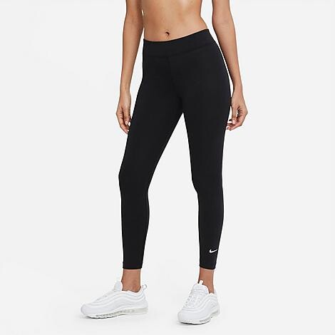 Nike Women's Sportswear Essential Mid-Rise Cropped Leggings - ShopStyle