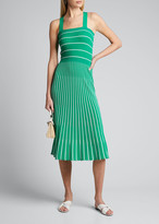 Thumbnail for your product : Alexis Bess Striped Sleeveless Long Dress