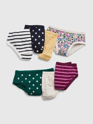 7-Pack Bikini Underwear for Toddler Girls