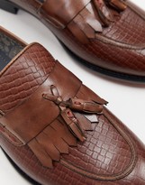 silver street tassel loafers