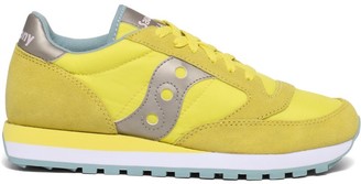yellow saucony women's