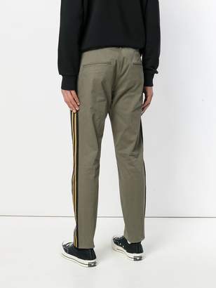 Hydrogen knitted stripe chino trousers