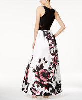 Thumbnail for your product : Xscape Evenings Floral-Print Ball Gown