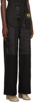 Thumbnail for your product : MM6 MAISON MARGIELA Black Inside-Out Dress Trousers