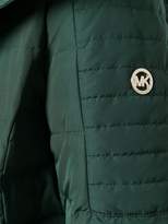 Thumbnail for your product : MICHAEL Michael Kors padded faux fur collar jacket