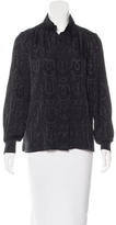 Thumbnail for your product : Hermes Jacquard Silk Blouse