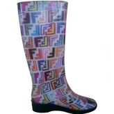 Thumbnail for your product : Fendi Multicolour Rubber Boots