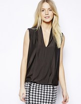 Thumbnail for your product : Vero Moda Low V Neck Blouse