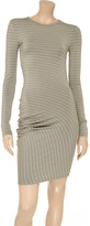 Thumbnail for your product : Alexander Wang T by Ruched stretch-modal dress
