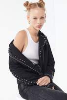 Thumbnail for your product : Urban Outfitters Studded Moto Jacket