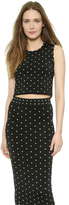 Thumbnail for your product : Torn By Ronny Kobo Edna Polka Dot Top