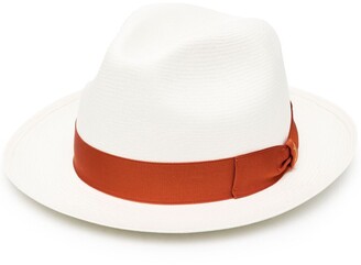 Borsalino Giulietta medium-brimmed straw hat