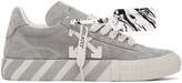 Thumbnail for your product : Off-White Grey Suede Vulcanized Low Sneakers