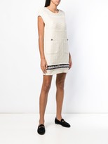 Thumbnail for your product : Chanel Pre Owned Cashmere Textured Dress