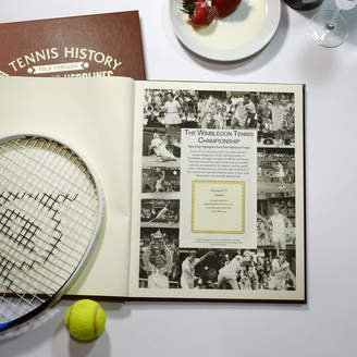 Wimbledon Me and My Sport Personalised Tennis Gift Book