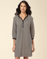 Thumbnail for your product : Midnight by Carole Hochman Sleepshirt Midnight Stripe/ Sizes 1X-3X