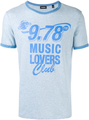 Diesel Music Lovers T-shirt - men - Cotton - S