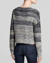 Thumbnail for your product : Aqua Sweater - Ombré Melange Crop