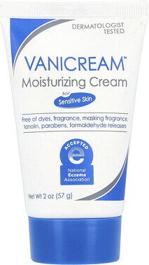 Vanicream Vanicream, Moisturizing Cream, For Sensitive Skin, Fragrance Free, 2 oz (57 g)
