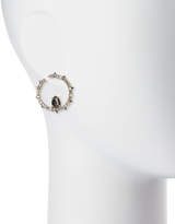 Thumbnail for your product : Alexis Bittar Crystal & Pyrite Hoop Earrings