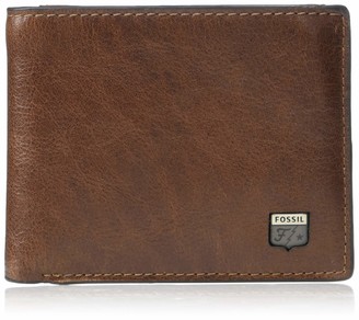 Fossil Mens Jesse Leather Wallet 