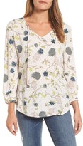 Thumbnail for your product : Caslon Women's Print V-Neck Top