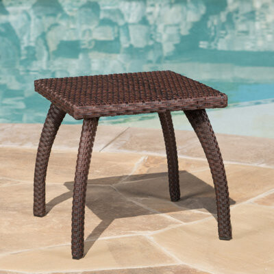Lark Manor PE Rattan Side Table