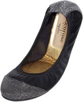 Thumbnail for your product : House of Fraser Cocorose London Barbican diamond foldable ballerina