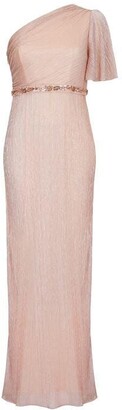 Adrianna Papell Glitter Knit Column Gown