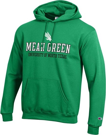 North Texas Mean Green Champion Hoodie Small Green