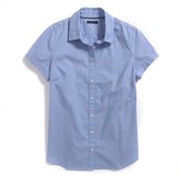 Thumbnail for your product : Tommy Hilfiger Final Sale- Short Sleeve Solid Shirt