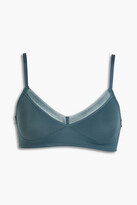 Thumbnail for your product : ELSE Nano lace-trimmed stretch-jersey soft-cup bra