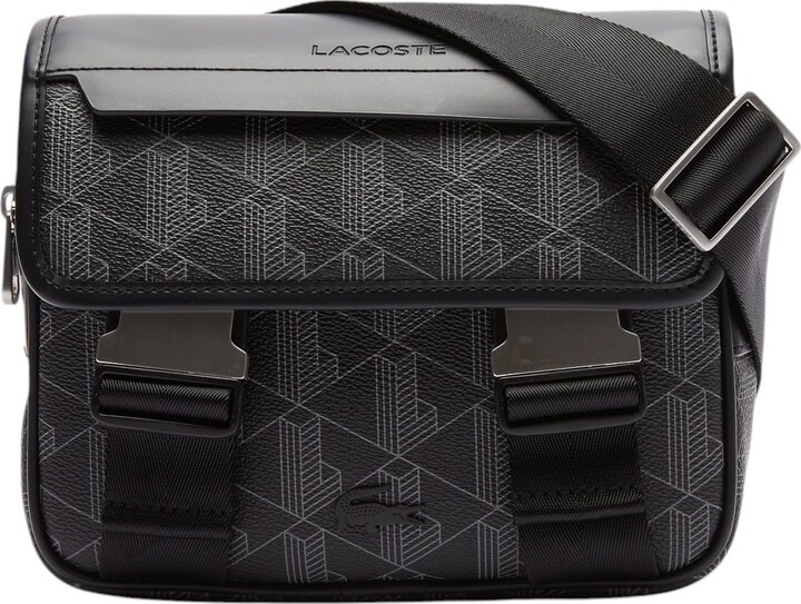 Lacoste Black Slimline Flap Close Bag ShopStyle