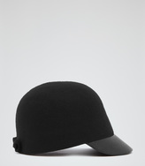Thumbnail for your product : Reiss Monty PEAKED CAP