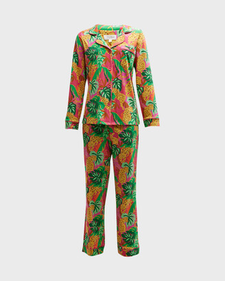 Bedhead Pajamas Botanical-Print Cotton Pajama Set
