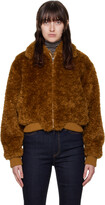 Thumbnail for your product : Rag & Bone Brown Nikki Faux-Fur Coat
