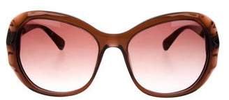Diane von Furstenberg Oversize Tinted Sunglasses