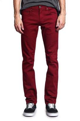 Victorious Men's Skinny Fit Color Stretch Jeans DL937 - 36/30