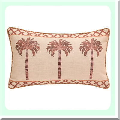 BRBCA Floral Linen Soft Decorative Pillow Covers - Durable Cushion Cases for Couch Bedroom Car - Living Room Set