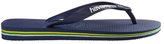 Thumbnail for your product : Havaianas Blue 41108500555 Brasil Logo Navy