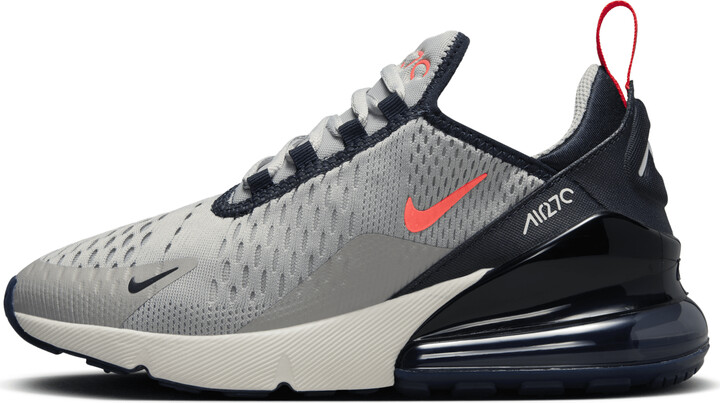 Nike Air Max 270 Big Kids' Shoes in Grey - ShopStyle