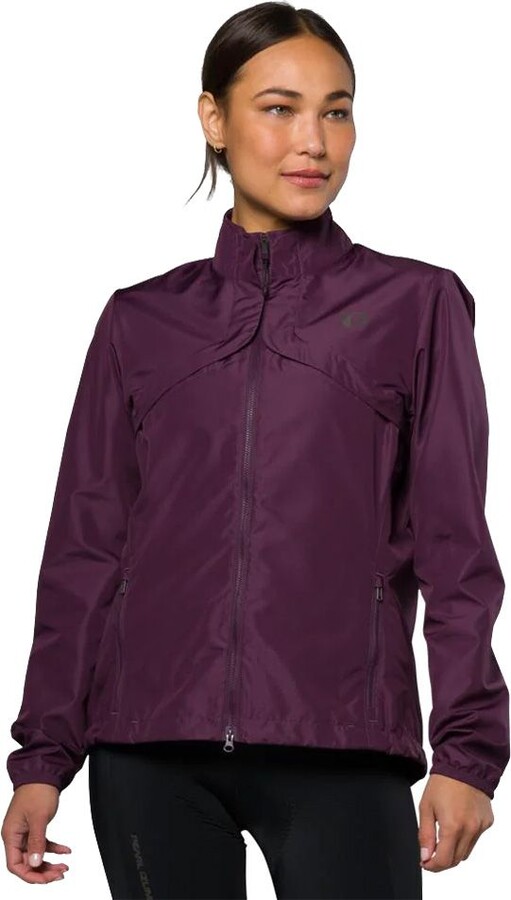 Pearl Izumi Women's Quest Barrier Convertible Jacket, XS, Dark Violet