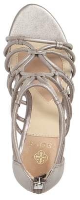 Isola Floral Strappy Wedge Sandal