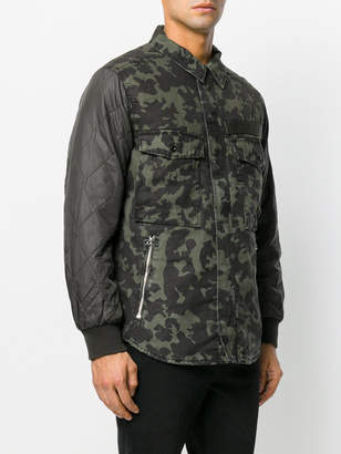 G Star camouflage print jacket