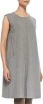 Thumbnail for your product : Lafayette 148 New York Crewneck Shift Dress with Center Seam