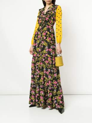Saloni Ginny floral dress