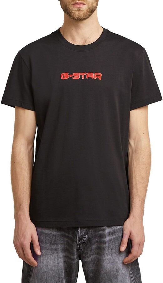 G Star Gel Print Organic Cotton T-Shirt